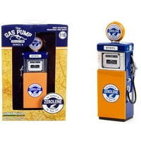 Wayne plinska pumpa '' Zerolene Standardno ulje za motorne automobile '' narandžaste i plave '' vintage