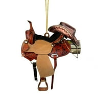 Jiaroswwei Saddle Privjesak Realističan akrilni otporni na habanje akrilni sadločni privjesak za sjedalo