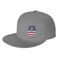 Pismo Q SAD Naljepnice zastava Baseball Caps, Kamion za kamionske kape za muškarce i žene, podesive