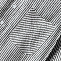 Košulje za muškarce sa džepnim aktivnim majicama dugačak vrat niz padžama majica Veliki b mens gumb