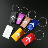 Aluminijski zračni ravni uzorak prtljage Oznaka prtljage Ručni torbica ID oznake Držač nazivom s ključem
