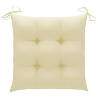 Krema za jastuke Amonsee Cream White 19.7 X19.7 X2.8 Tkanina