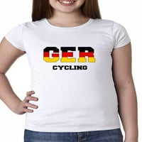 Njemačka Biciklizam - Olimpijske igre - Rio - Pamučna majica za zastavu Djevojku