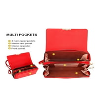 Luxtrada Mala križanska torba za žene, torbice za mobitel Ženske torbe za rame Novčani torbica s utorima