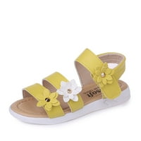 DMQupv Djevojke Sandale Sandale Neklizne sandale Kidske cipele s cvijećem Baby Baby Cipele Kids slajdova