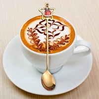 Holloyiver od nehrđajućeg čelika Božićna kašika za kavu sa poklonom BO Sladoletna supa šećerna desertne