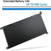 Nova WDX0R laptop baterija za DELL Inspiron seriju Serija za notebook-a odgovara 3CRH T2J FC92N Cymgm
