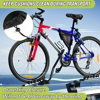 Poklopac sjedala za bicikle - kišni poklopac za bicikle, vodootporan za zaštitu sjedala za bicikl sa crtežom za kišu i otpornost na prah i otpornost na prah