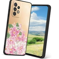 Kompatibilan je sa Samsung Galaxy-om za 5G futrola, cvjetni-cvijeće-slatki futrola Muškarci, fleksibilni silikonski udarni kofer za Samsung Galaxy A 5G