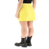 Msgm Faux-Nappa mini suknja