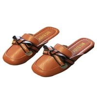 TENMI dječje sandale sklizne na ravnu sandalnu plažu ljetne papuče Udobne klompe slajdova kućna ležerna
