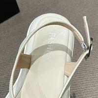 Znake za odrasle žene Sandal ravne sandale za žene zimsko retro dijamant cvijet ravne dnak Flip sandale