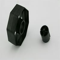 Sagasave traka za dispenzer jezgra kotača plastična zamjenska jezgra unutarnje kotač crna