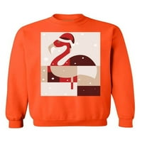 Newkward Styles božićni džemper ružni džemper ružan božićni džemper flamingo dukserica za xmas