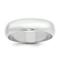 Le & Lu Sterling srebrni polukružni prsten