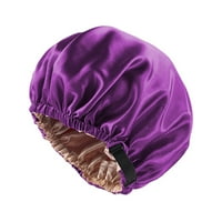 Modne žene Reverzibilna podesiva pletenica Pleaning Hat Hijab rufflewrap zamotavanje kapa za spavanje