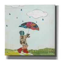 Epic Graffiti 'Kiša i vjetar III' Courtney Prahl, Platno Zidna umjetnost, 20 x24