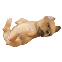 Ruka šteneta pasa štenad lutka - obojena pasa životinja izuzetno poklon zlato