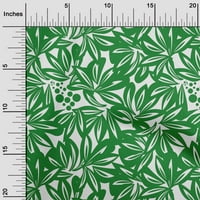Onuone pamuk fleke zelena tkanina cvjetna i diy odjeća prekrivajuće tkanine za ispis tkanine sa širokim dvorištem