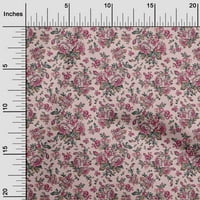 Onuone svilena tabby lagana ružičasta tkanina cvjeta quilling pribor Ispiši šivanje tkanine sa dvorištem