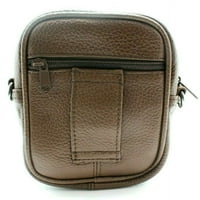 Pravi kožni križni torbici za torbicu za kućište vrećice struk kaiš petlja Fanny torbica Unisex