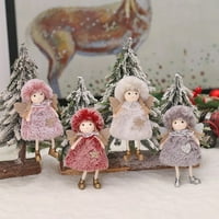 Anna božićne anđele plišane lutke Privjesak Xmas Drvo viseći ukrasi za zabavu ukras