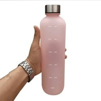 Boca vode s vremenskim markerom gradijentski mat čaša za vodu Sportski čajnik za vježbanje vanjske sportske