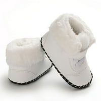 Feiona-Baby čizme cipele za sniježne čizme zimske tople cipele mekane jedine plišane cipele obložene