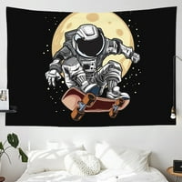 Skateboard astronaut tapiserija za spavaću sobu estetsko zidno tapiset zid zidne umjetničke umjetničke