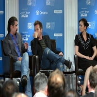 Colin Farrell, Ewan McGregor, Hayley Atwell na konferenciji za novinare za konferenciju za štampu Cassandra