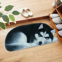 3D Slatki tepih za pse za kućne ljubimce, dobrodošli na kat Doormat 34.25x15.74in Neki klizanje mat