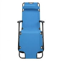 - Prijenosne dvostruke svrhe Produženo preklopno preklopno stolica Plavo