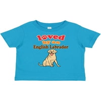 Inktastični engleski labrador pas poklon poklon dječaka majica ili majica mališana