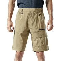 Lanhui muški multi džep za brzo sušenje kratkog sušenja Ležerne prilike sa četverosmjernim pantalonama
