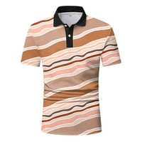 Neverovatni muški ljetni polo majice Muški kratki rukav Ležerne prilike za golf polo majice