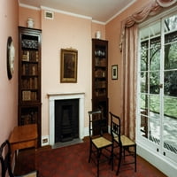 John Keats: Kuća. Nkeatsov dnevni boravak, John Keats House, Hampstead, Engleska. Poster Print by