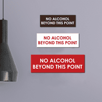 Osnovni bez alkohola izvan ove tačke znaka - velika