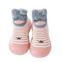 Crtane baby elastične cipele Toddler Prvo klizne životinje Socks Walkers Baby Cipele cipele za djevojčice