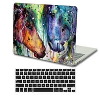 Kaishek plastični poklopac s tefom fuse - rel. MacBook Air 13 Ne retina displej + crni poklopac na tastaturi: