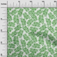 Onuone baršunasto zelena tkanina tropska šivaća tkanina od dvorišnog tiskanog diiy odeće širine šipce