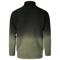 Muški džemperi za zimu na guzini za čišćenje muške jeseni i zimske nove muške pulover džemper gradijent