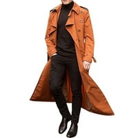 Muški i veliki muški kaput muške zimske modne modne jednostavne boje topli rever kaput Business casual