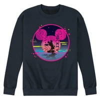 Disney - Mickey sfera - Muški izrez za posadu Runov pulover