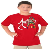 Omladinska majica Omladinska majica Tees Thirt za djecu AUTIZAM Svjesnost Autistična invalidnost različita