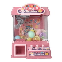 Mini lutka kandža, jaje hladno svjetlo Lako otvorena lutka Grabber Game Machine za kućnu plavu, ružičastu