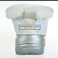 London Mag Baby Girls 'Glitter Commander čizme - Bijela, TODDLER