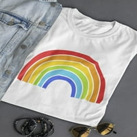 Slatka majica Rainbow Doodle žene -Image by Shutterstock, ženska x-velika