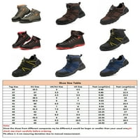 Muškarci Radne čizme čipke sigurnosne cipele čelične cipele za zaštitu ploča protiv razmash radne cipele