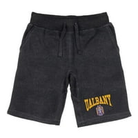 UAlbany University of Albany The Great Danes Premium Fleece kratke hlače Heather Grey X-Veliki