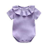 TODDLER Baby Girls Ljeto Bodysuits Penjačka odjeća Bodičari Slatka beba Romper Dječja odjeća Streetwear